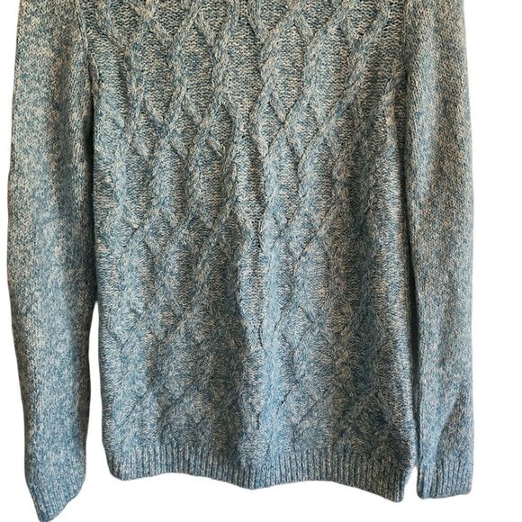 TOMMY Hilfiger Blue Knit Sweater Size Small - Picture 2 of 5